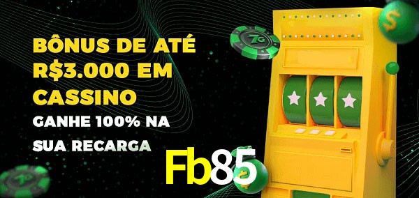 Fb85 melhor bônus de depósito