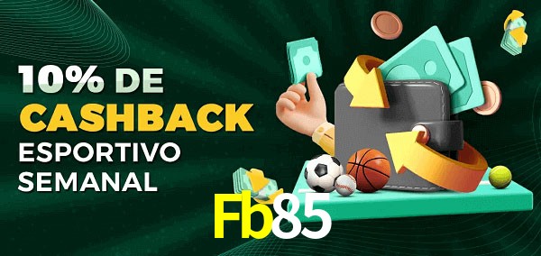 10% de bônus de cashback na Fb85