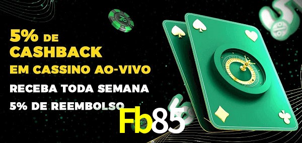 Promoções do cassino ao Vivo Fb85